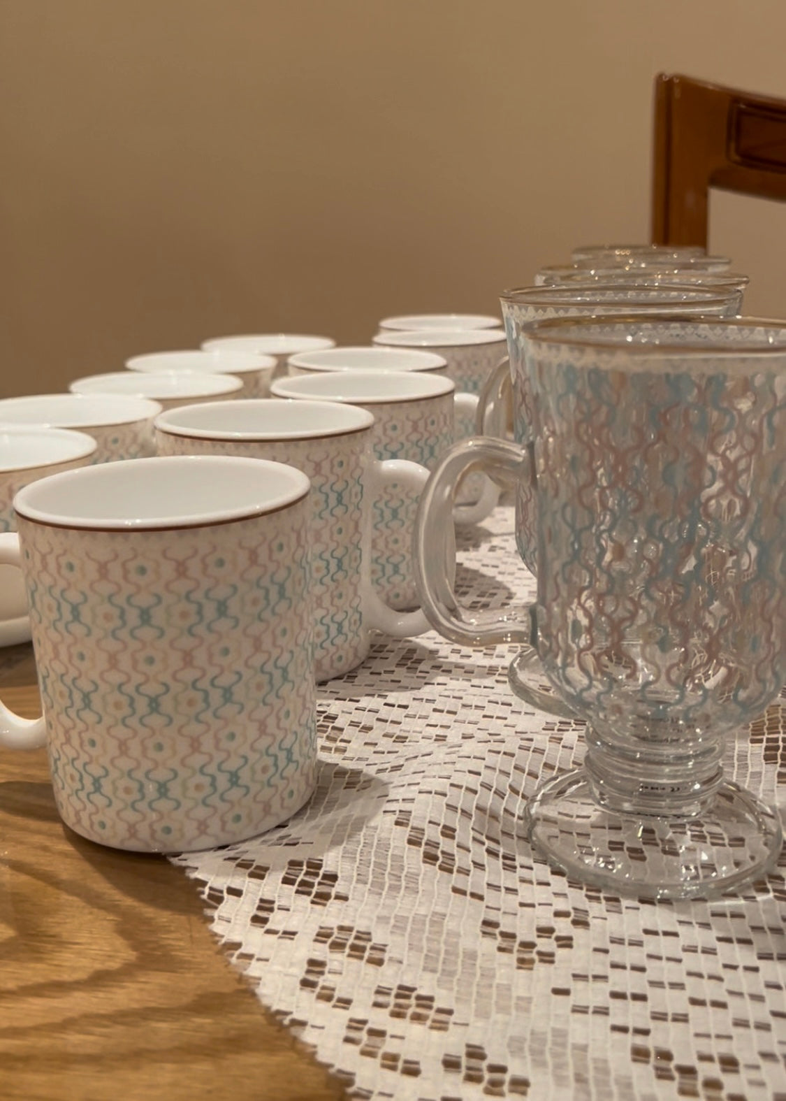 Service a Table Vert 53pcs + Cadeau 36pcs